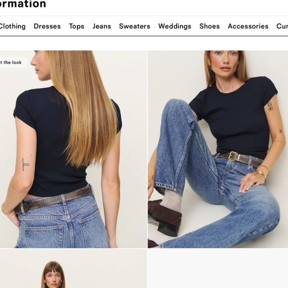 Reformation Muse Tee - Picture 1 of 4